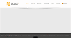 Desktop Screenshot of explocan.com
